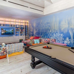 Game Room at AXA CER, Barnes Bay, Anguilla
