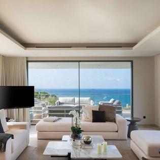 Living Room at WV FEL, Lorient, St. Barthelemy