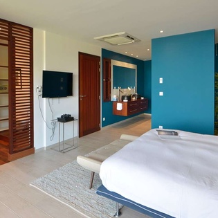 Bedroom at WV FLA, Flamands, St. Barthelemy