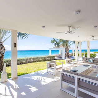 Veranda at PIE TNS, Beach Side/Baie Longue, St. Martin