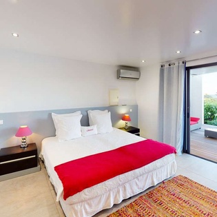 Bedroom at WV ITA, Lorient, St. Barthelemy