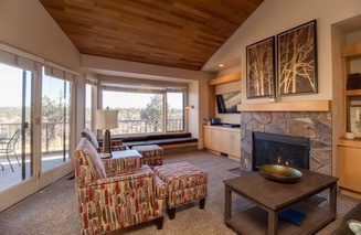 Deschutes River View Condo | Eagle Crest 3BR