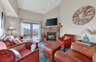 Timbernest 2B | Cozy 3-Level Condo w/ Loft Bedrooms w/ Fireplace