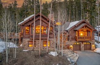 Rustic Timber Lodge