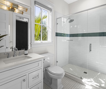 Master Suite 7 Bathroom shared with Media Room