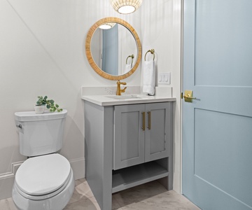 Adjacent Twin Bedroom Bathroom