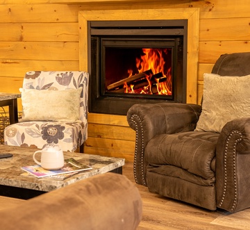 Smoky Blues Cabin
