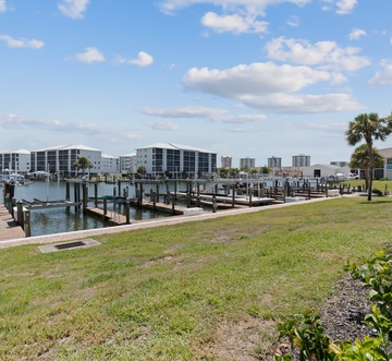 Estero Island Yacht & Racquet 212-Dockside Paradise