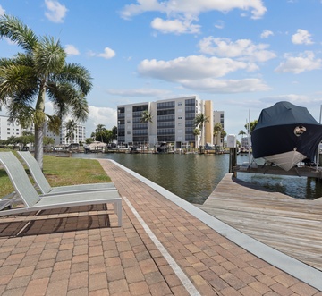 Estero Island Yacht & Racquet 212-Dockside Paradise