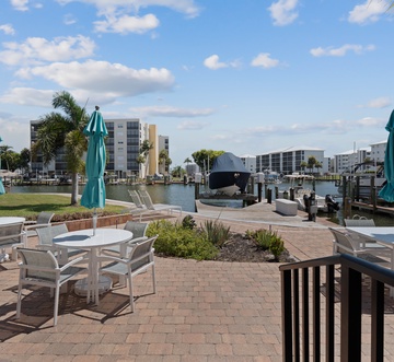 Estero Island Yacht & Racquet 212-Dockside Paradise