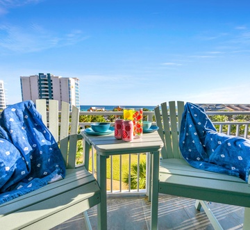Sterling Shores 407 - Back Porch Perch