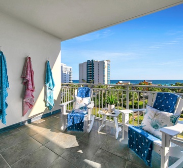 Sterling Shores 407 - Back Porch Perch