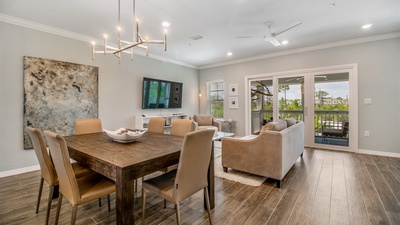 Lost Key Afterdune Delight Dining Room and Living Room