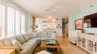 Beach Colony Tower 12D Living Room