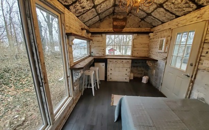 Whispering Walleye Bait House Cabin 2