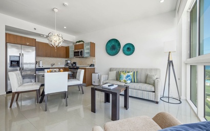 1BS-Blue422 - Very Relaxing and Mellow Ocean View Condo for 4. 9