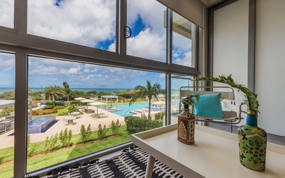 3BS-Azure216 -Vibrant 3BR Mid-Century Modern Condo w/ Ocean Views 4