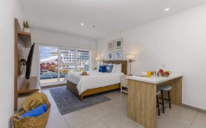 HH-Studio503S - Love Where U Live and Stay, Turquoise view Studio