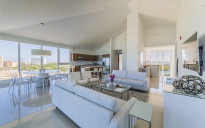 5BPH-BluePH2-1 - Oceanfront 5 BDR Penthouse like no other in Aruba! 2