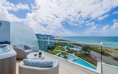 3BPH-BluePH1-4 - Blue Chill Ocean View Penthouse 3Bdrms. 3