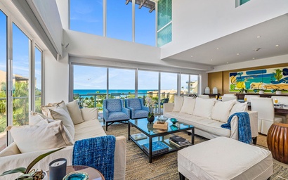4BPH-OCPH1 - Oceanfront Luxury Penthouse on Eagle Beach.