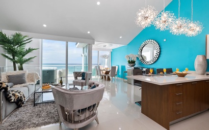 3BPH-BluePH1-4 - Blue Chill Ocean View Penthouse 3Bdrms. 2