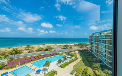 3BPH-BluePH2-2 - Aruba Family Friendly Oceanview PH with Hot Tub 7
