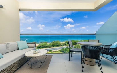 1BApt-Azure524 - Beachfront 1BR Suite with Sunset Balcony 10