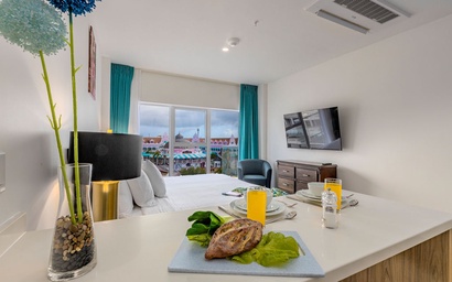HH-Studio518s - Beautiful Studio overlooking Oranjestad and the blue Ocean 5