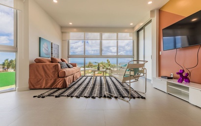 3BS-Azure216 -Vibrant 3BR Mid-Century Modern Condo w/ Ocean Views 8