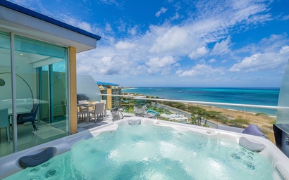 3BPH-BluePH1-5 - The Best Ocean View! Penthouse with Jacuzzi