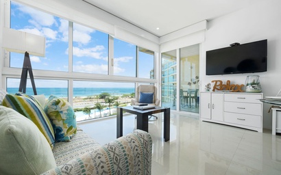 1BS-Blue422 - Very Relaxing and Mellow Ocean View Condo for 4. 4