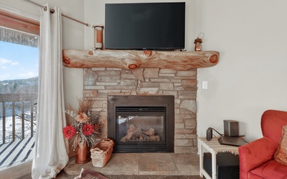 Timbernest 2B | Cozy 3-Level Condo w/ Loft Bedrooms w/ Fireplace 2