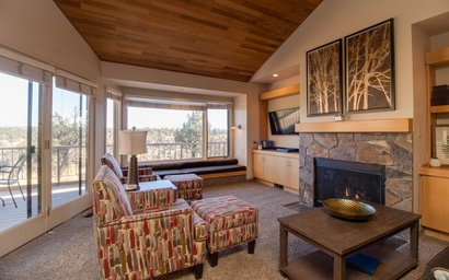 Deschutes River View Condo | Eagle Crest 3BR