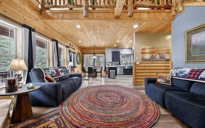 Treetop Lodge | 3 bdrm Duck Creek Cabin