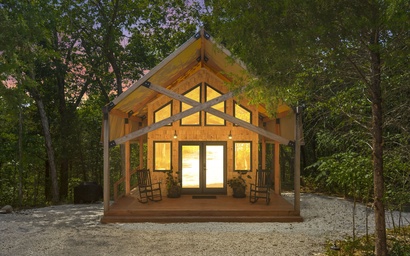 Cedar Creek Glamping in the Ozarks