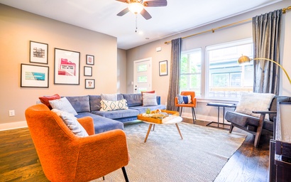 Chic Townhome in Trendy East Nash