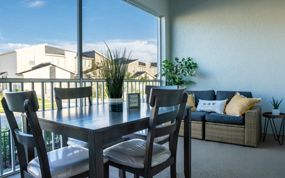 3BD/2BA Condo Near Disney | Balcony + Game Room 294 5