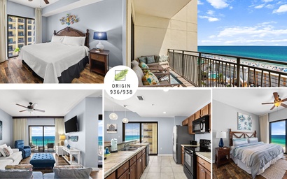 Origin 0936/0938 - Two Bedroom Lock Out - Gulf View Unit-Beach Service Included