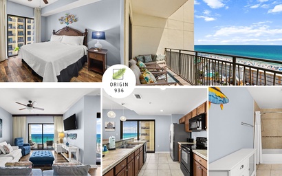 Origin 0936 -One Bedroom - Gulf View - Beach Service Included