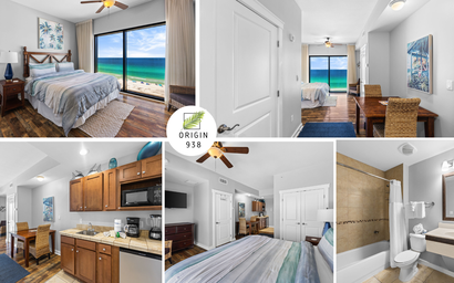 Origin 0938 - Studio - Stunning Gulf View-Beach Service Included