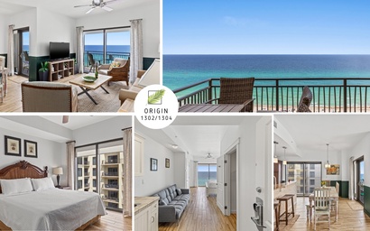 Origin 1302/1304 - Two Bedroom Lock Out- Sweeping Sunny Gulf Views