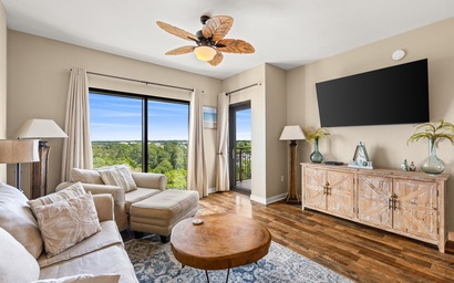 Origin 0827 - One Bedroom - Nature and Partial Gulf Views 2