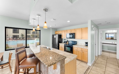 Origin 0436 - One Bedroom - Gulf View with Direct Pool Deck Access! 5