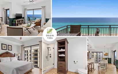 Origin 1304 - One Bedroom - Sunny Gulf View Unit