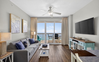 Sunrise Beach - 2306 - One Bedrm w/ Full-size Kids Rm - Gulf Front Views! 3