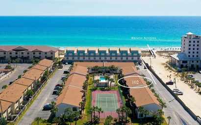 Beachview 102 - Flaming Sunrise 2