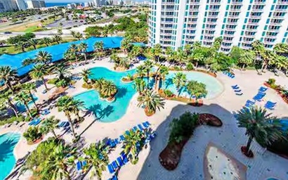 Palms Resort #1809 Jr. 2BR 6