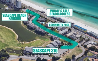 Seascape Lakefront Villas 310- Beach Please 7