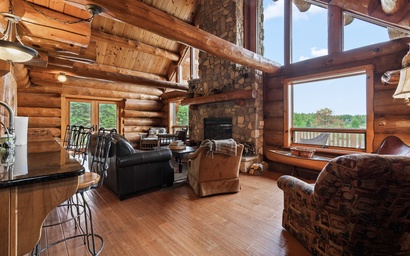 Log Retreat at Fish Creek 3